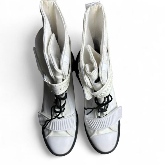 White converse platform boots platform boots - Picture 4 of 7